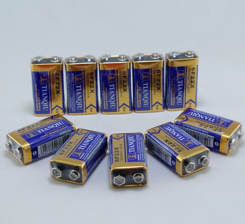 方形手持风速计检针机安检红外测温仪9v干电池9号电包装胶垫