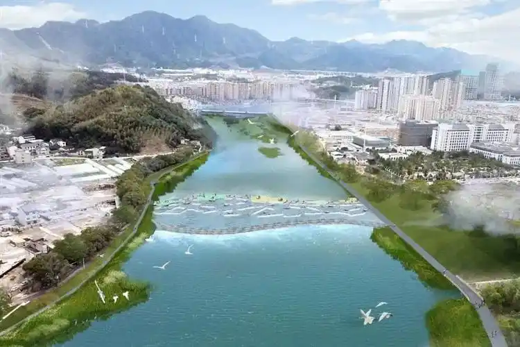 造价214995万丽水新增一座景观堰坝