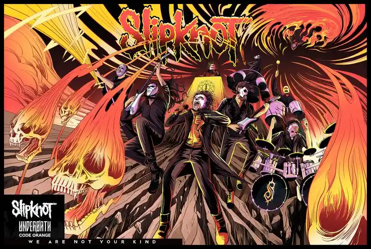 乐队系列海报-slipknot