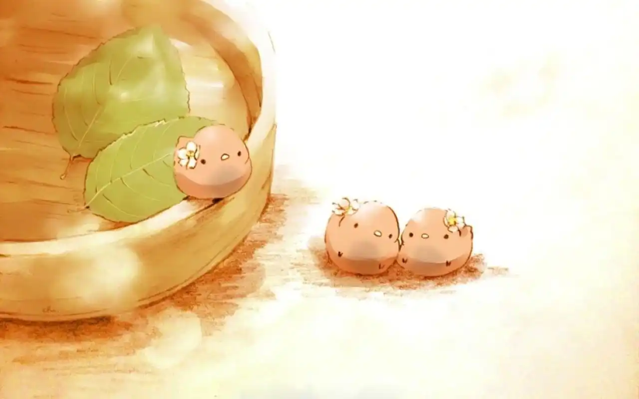 可爱卡通点心高清桌面壁纸,卡通动漫,唯美,可爱,卡通,高清,壁纸,1920x