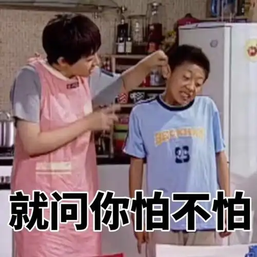 就问你怕不怕家有儿女刘星表情包刘星怕不怕家有儿女表情