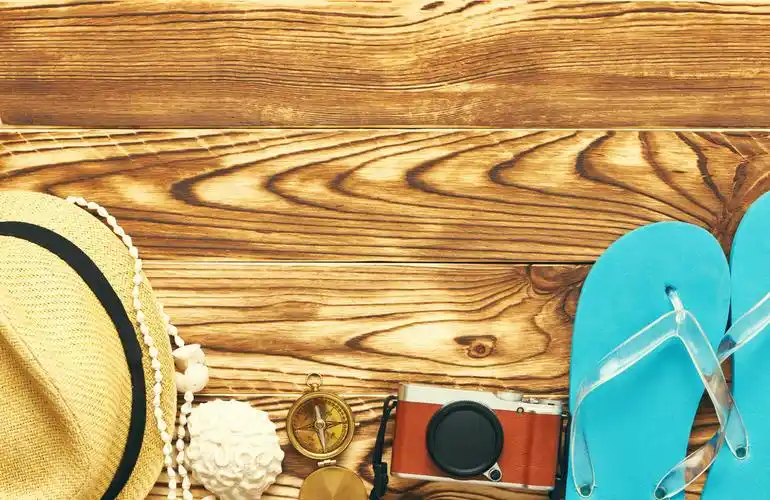 旅行,海滩,物品,静物