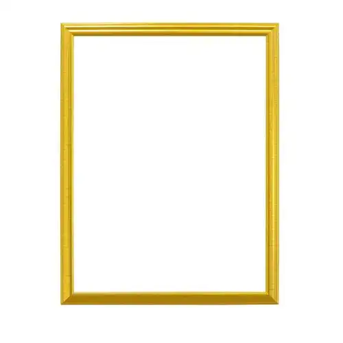 白色背景上的空相框