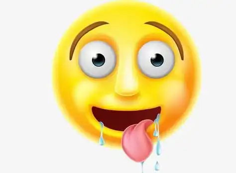 馋到流口水简笔画流口水简笔画表情小朋友流口水简笔画卡通