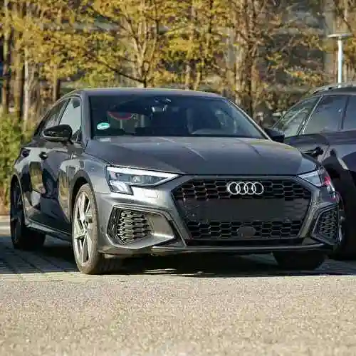 时尚的设计 全新奥迪a3 sportback实车街拍