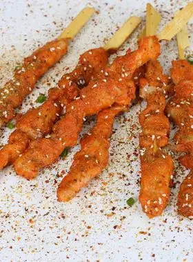 骨肉相连速冻半成品食材油炸烧烤串