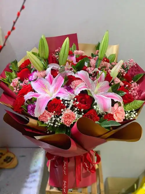 妈妈生日鲜花图片(妈妈生日鲜花图片唯美)