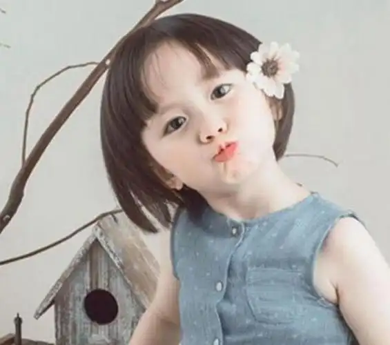 3-4岁女宝短发发型,超简单还洋气,宝妈选发首选