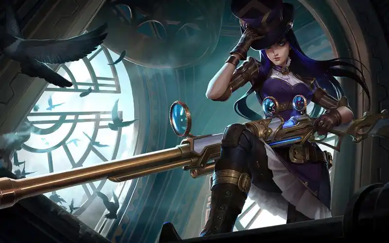 【英雄联盟彩蛋】皮城女警凯特琳 新版中文语音