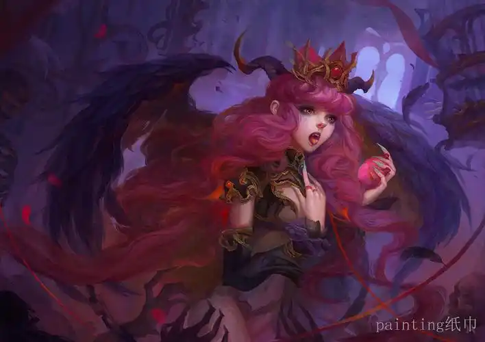 恶魔|插画|游戏原画|painting纸巾 - 原创作品 - 站酷 (zcool)