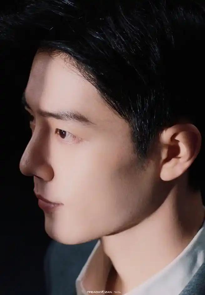 肖战北京反诈宣传志愿者##肖战#短发干练03