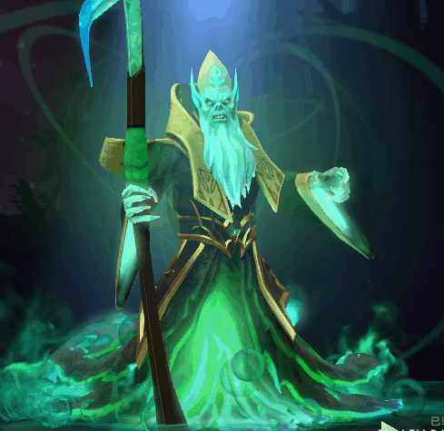 dota2ti9小紫本不朽三死灵法师饰品介绍