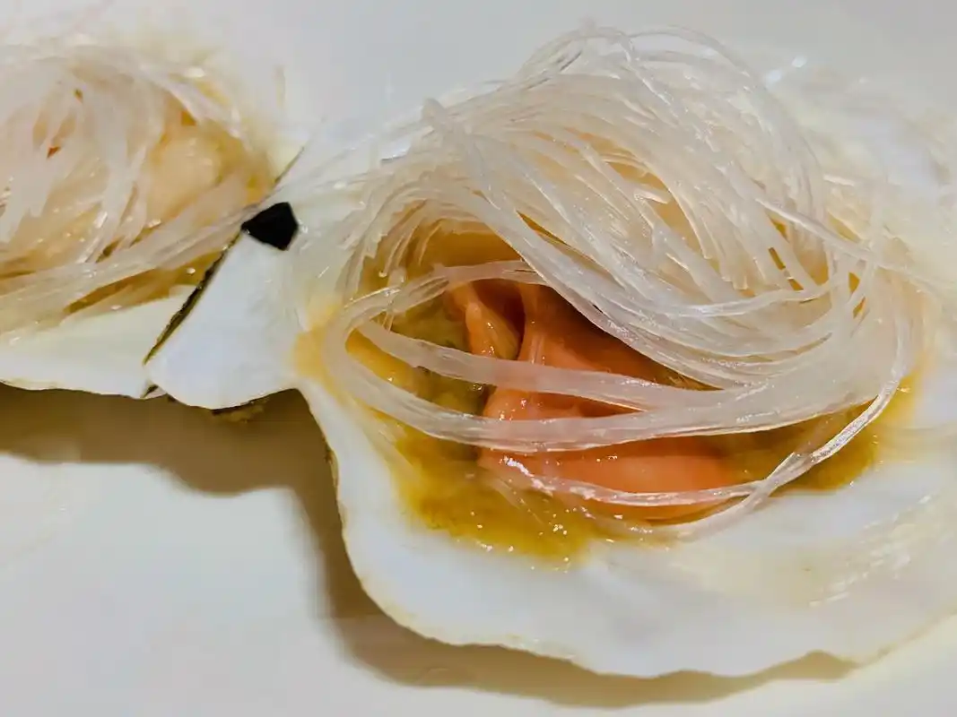 粉丝蒸扇贝