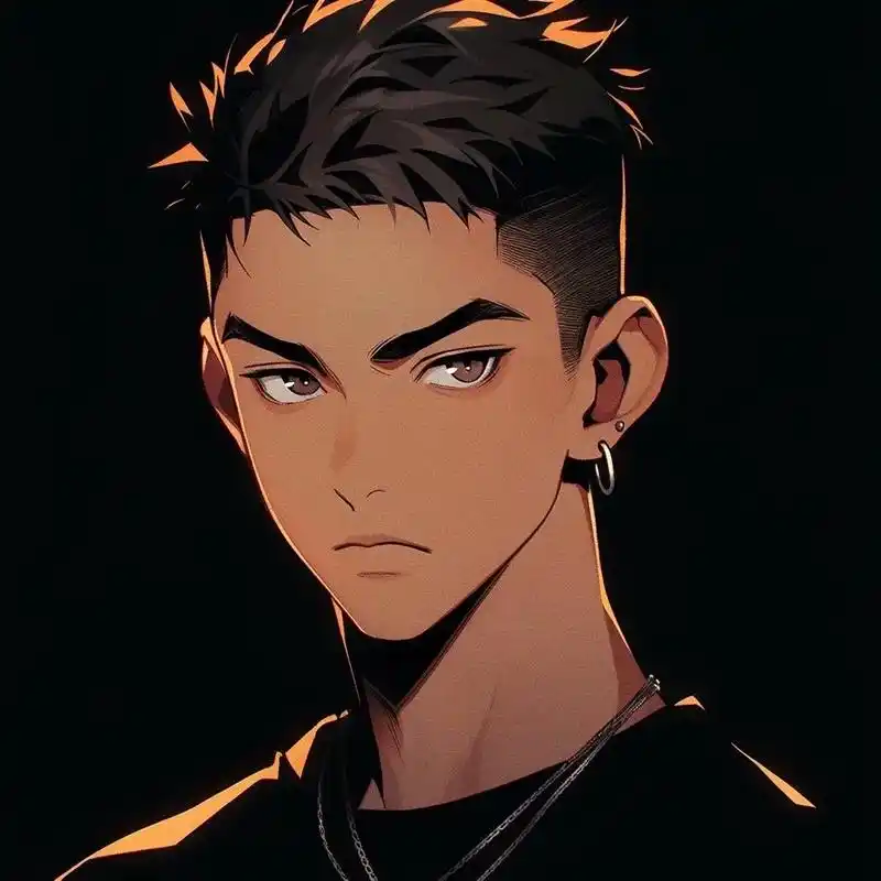 优质短发男孩高质量版-第三弹.#优质头像 #旧漫头像 #超酷 - 抖音