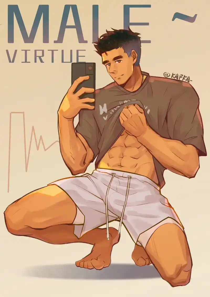 教我画画…教我画画…#96#腹肌#procreate绘画 # - 抖音