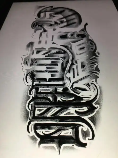 南宁  #纹身师  #花体字  #纹身