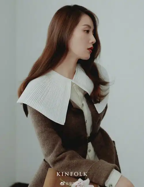 刘诗诗kinfolk 2021秋季刊封面,温柔美丽的秋季穿搭