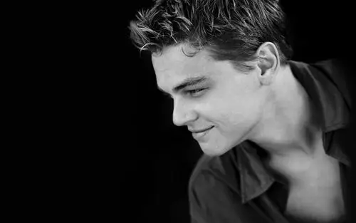 leonardodicaprio,美男,明星,写真,熟男,欧美,黑白,美男莱昂纳多