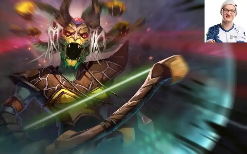 【dota 2 pro】matumbaman - 优势路美杜莎分身蝴蝶冰眼大炮 - 7.28b