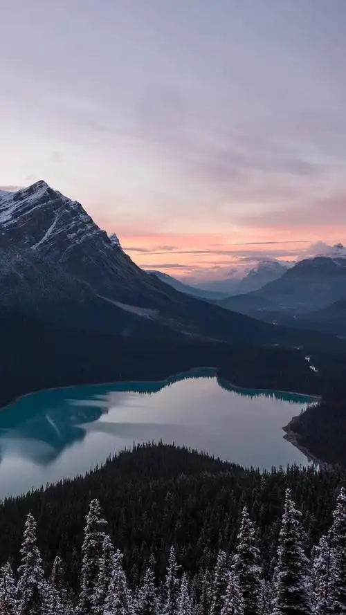 唯美大山自然风景,高清图片,手机锁屏桌面-壁纸族