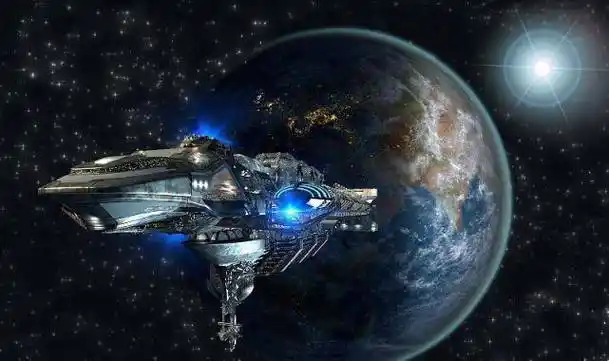 科学的发展,我们或许可以制造出一艘以光速或超光速飞行的宇宙飞船