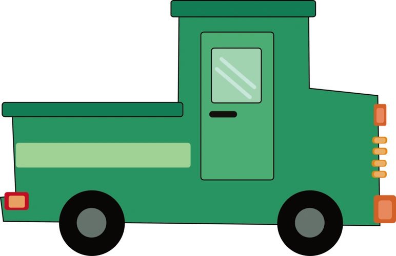 卡通汽车免扣矢量图图片