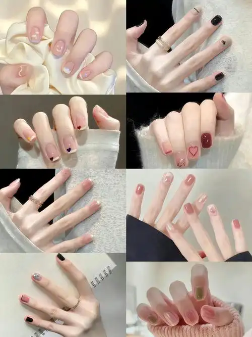 超适合夏天的美甲9799