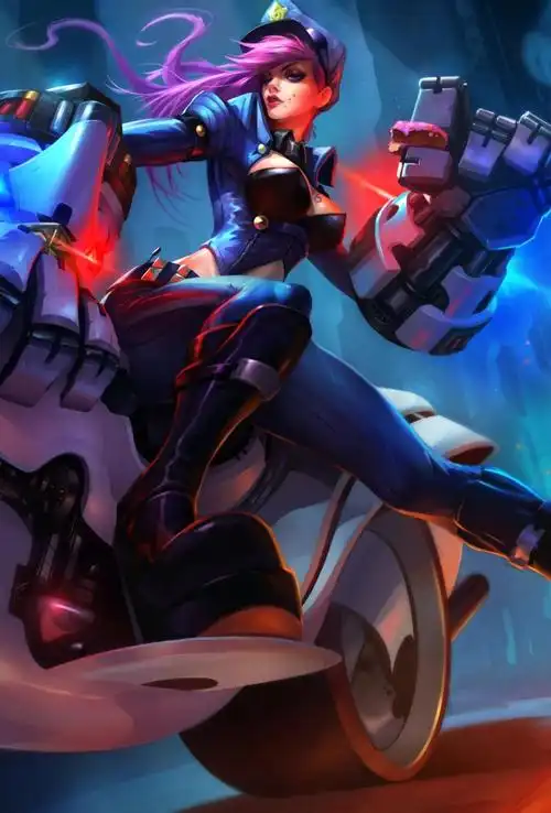 lol英雄联盟皮城执法官蔚女警官皮肤14