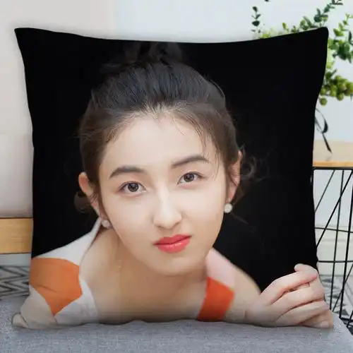 张子枫抱枕礼物双面唐人街探案3思诺照片来图定制做靠垫生日周边