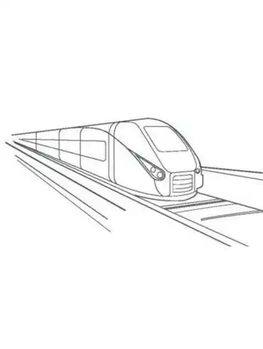 地铁简笔画图片 交通工具简笔画图片[2/5]_幼儿教育_美桌网