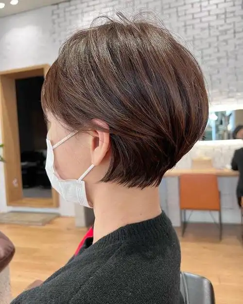 女人过了50岁,最火还是剪短发,利落时尚有气质|发型|刘海|脸型_网易