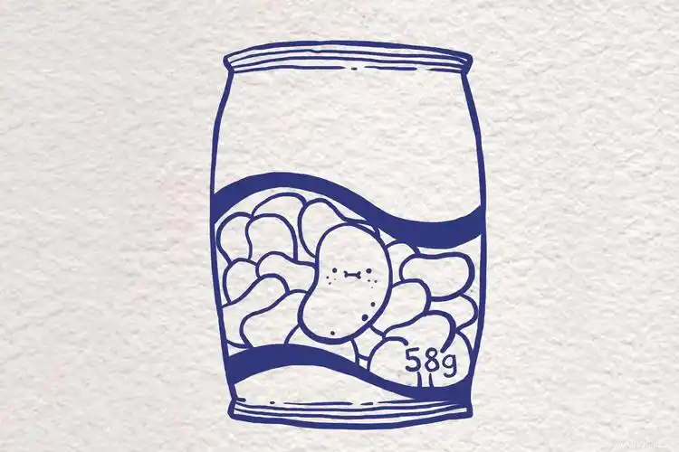 一袋薯片怎么画一袋薯片简笔画图片大全带颜色