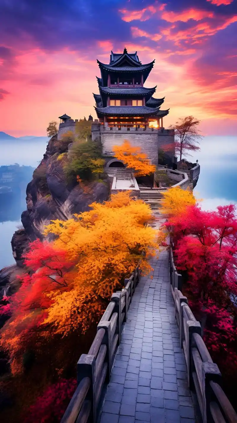 江山如画.看过了日出,日落,满天繁星,还没有看过云深处的美景 - 抖音