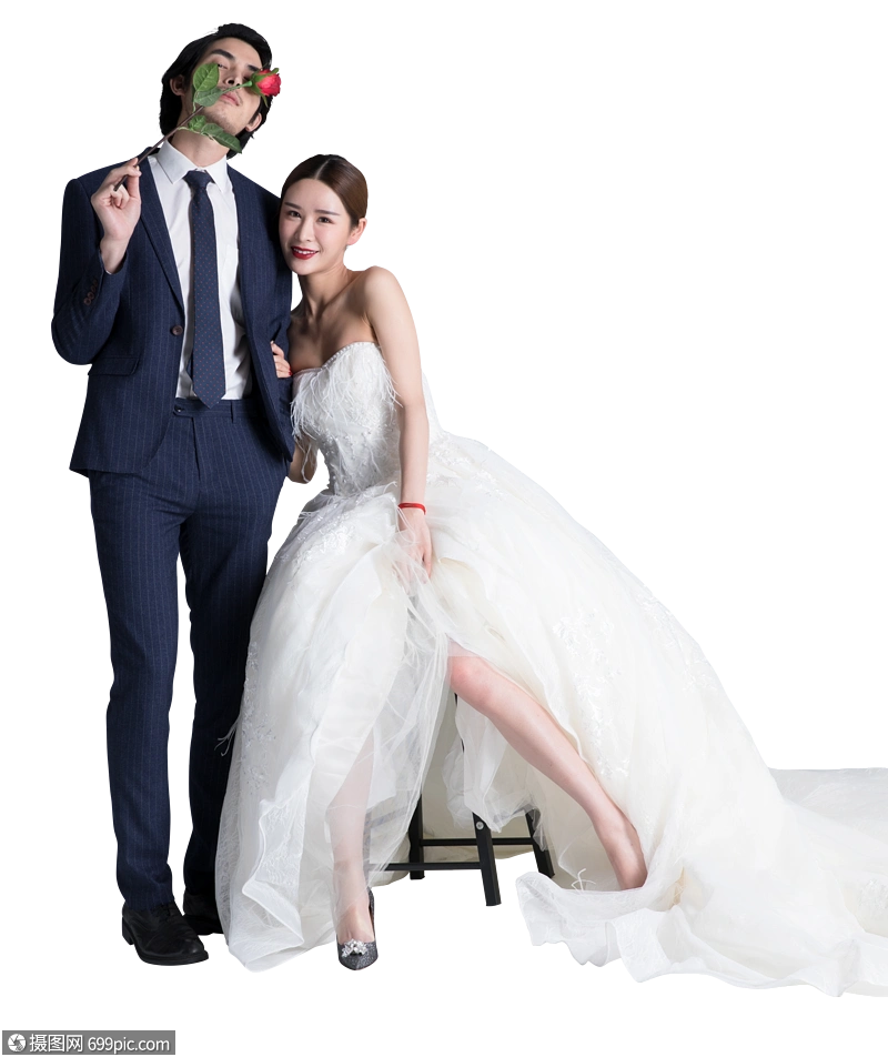 婚纱素材真人高清图片素材