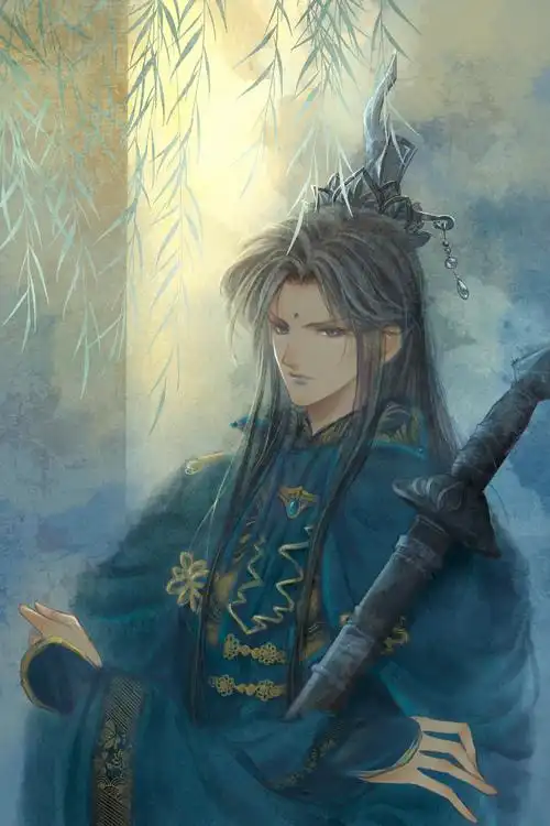 抱剑少年(一脸不耐烦的等师兄换.