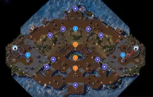 风暴地图数据及战术安排:诅咒谷黑心湾篇-风暴英雄官网合作专区-风暴