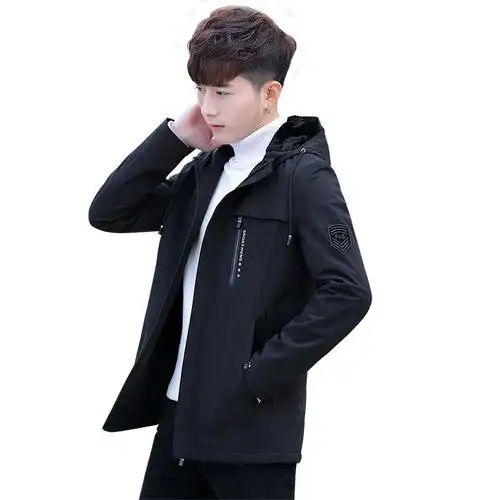 男士外套潮流休闲百搭薄款2020春秋季夹克男青年帅气宽松上衣