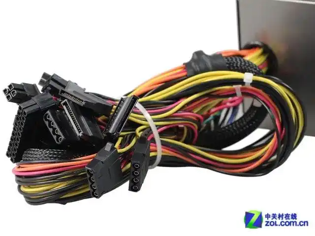 航嘉super450电源是一款非模组电源,那么电源线材接口是否够用,线材