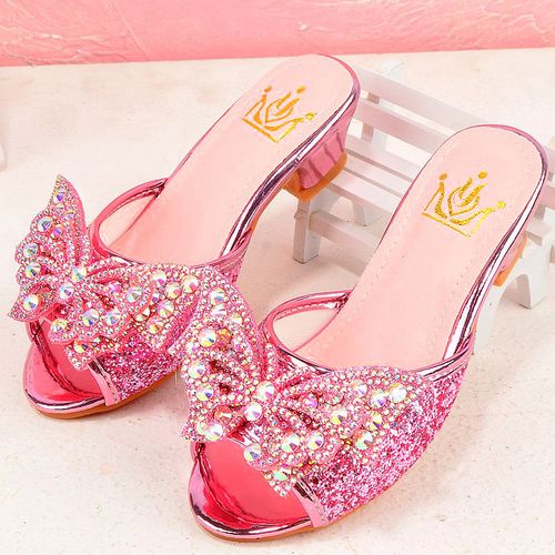 【儿童拖鞋高跟鞋女童】图片_价格_多少钱_什么值得买