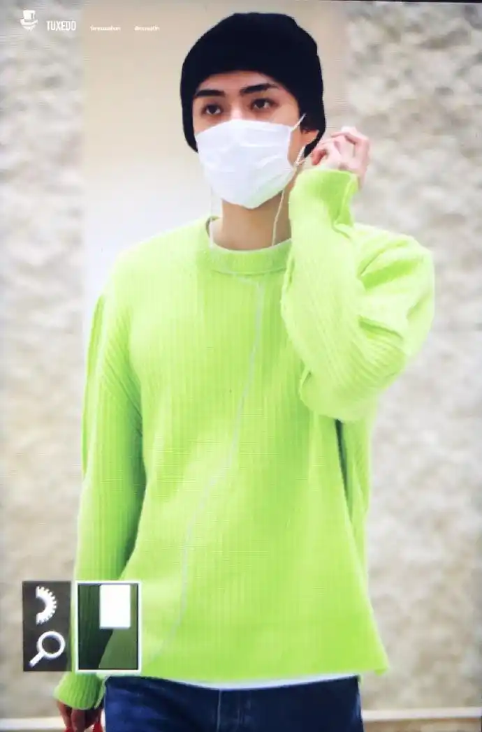 exo结束新加坡五巡公演今早顺利抵达仁川机场