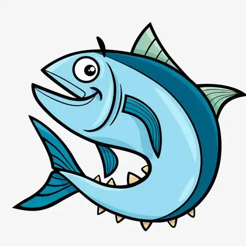 带着遮阳盖的蓝色卡通手机矢量图