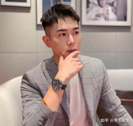 look1:三七分刘海发型