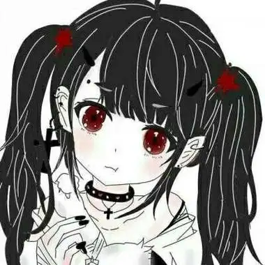 暗黑系二次元女生头像高清暗系二次元女生头像图片