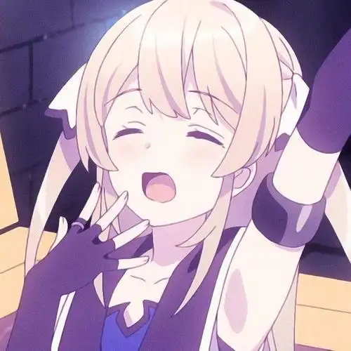 可爱的头像二次元女生呆萌