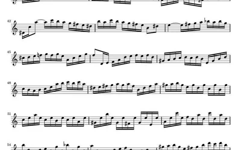 长笛视奏 corrente 巴赫a小调长笛组曲 bwv1013