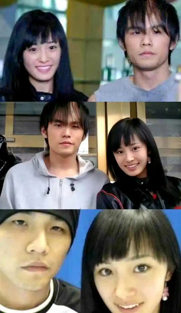 杨幂周杰伦早期合影# 不过是现在中国的天王巨星和顶级女明星的早期