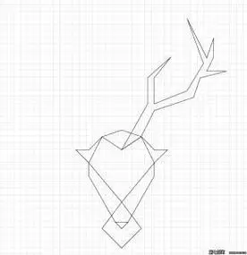 卡通直线简笔画 简笔画图片大全-普车都