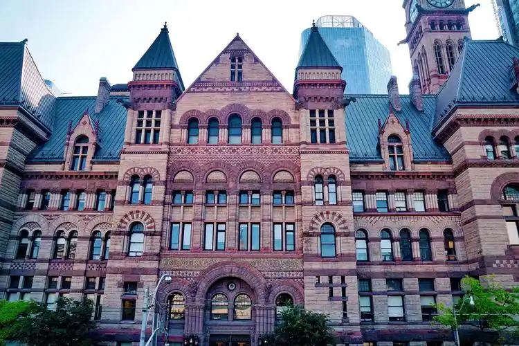 多伦多加拿大最大的城市风貌.