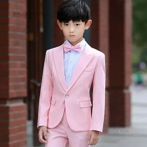 春秋款儿童西服套装花童礼服男宝宝西装外套男童休闲小西装韩版