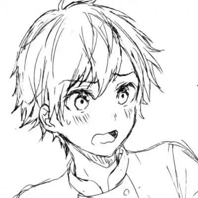 黑白动漫男头_男生头像_我要个性网